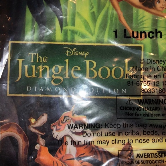 Disney The Jungle Book Diamond Edition Lunch. - Picture 4 of 4